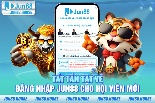 Tất Tần Tật Về Đăng Nhập JUN88 Cho Hội Viên Mới